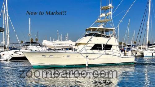 Hatteras 55 Convertible ficha tecnica